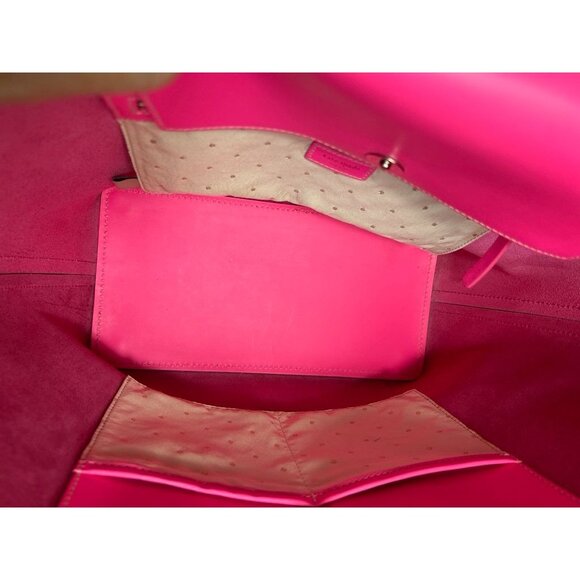 Kate Spade Large Dual Handle Leather Tote Bag in Pink - Picture 8 of 12